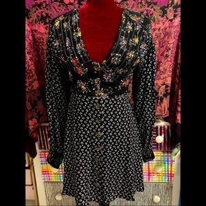 FREE PEOPLE FLORAL DRESS